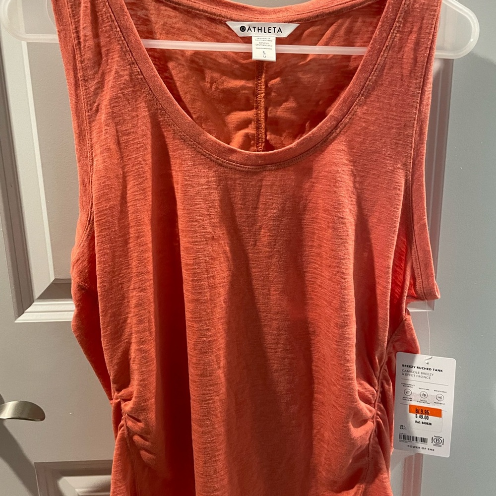 NWT Athleta Women's Coral Tank Top